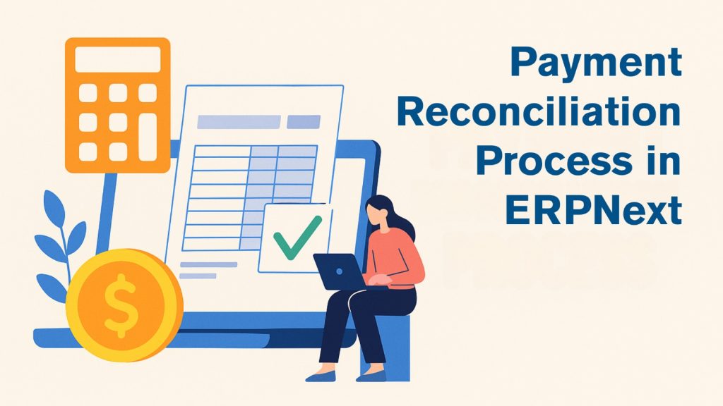 payment reconciliation process in erpnext