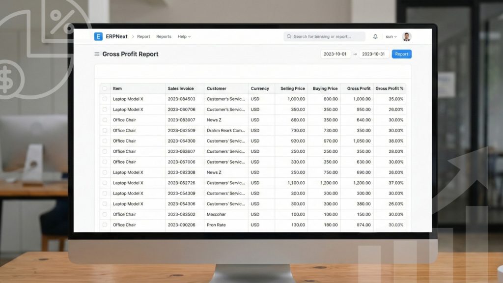 Gross Profit report image