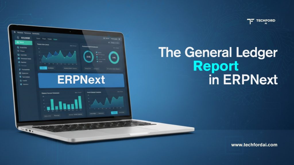 General Ledger Report in ERPNext Image