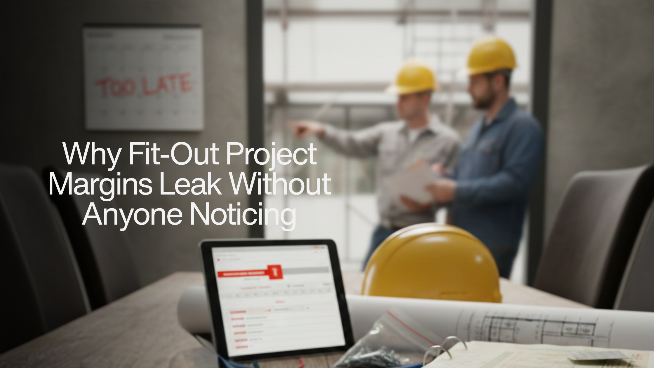 Why Fit-Out Project Margins Leak Without Anyone Noticing