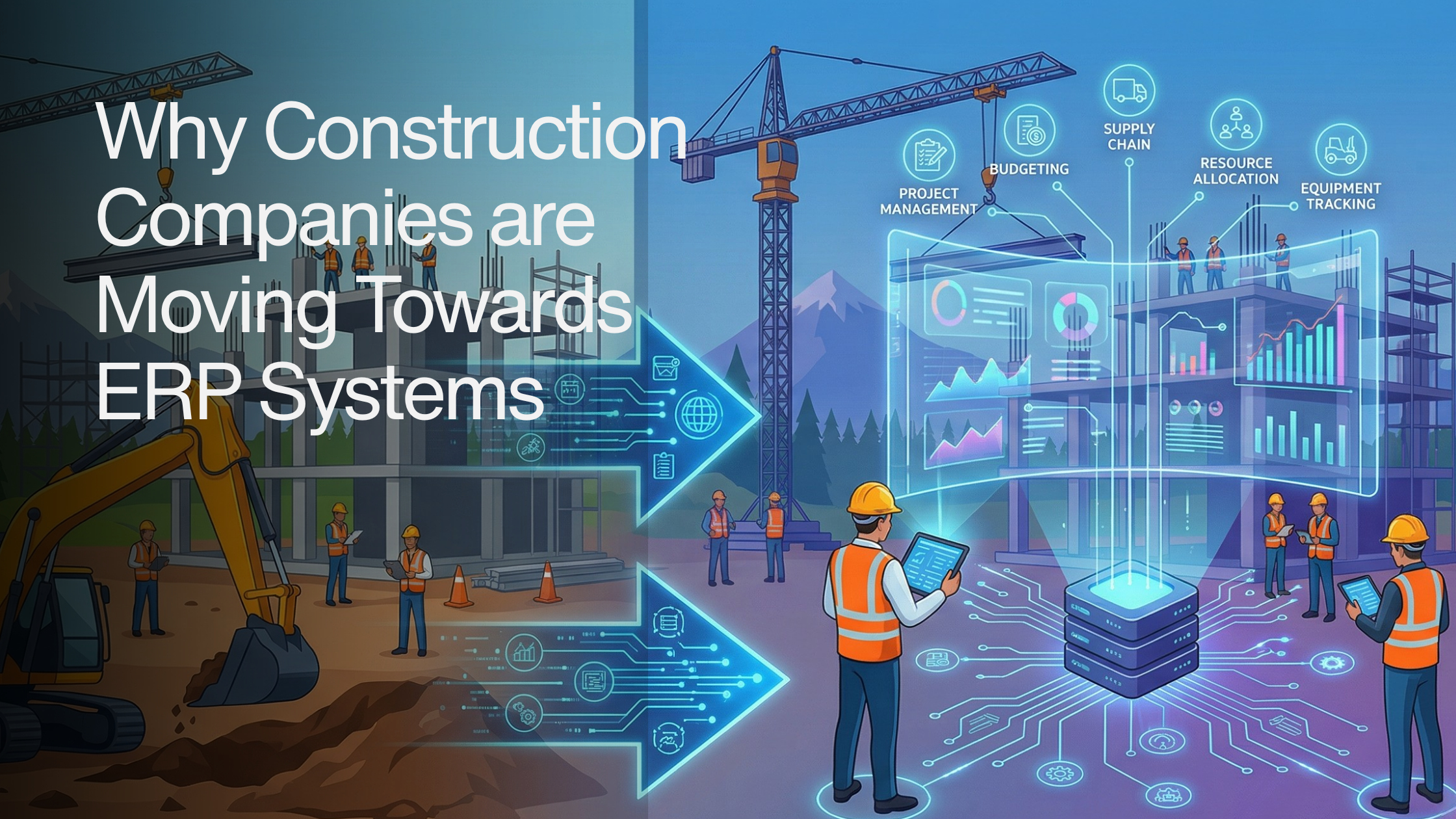 Why Construction Companies Are Moving Towards ERP Systems
